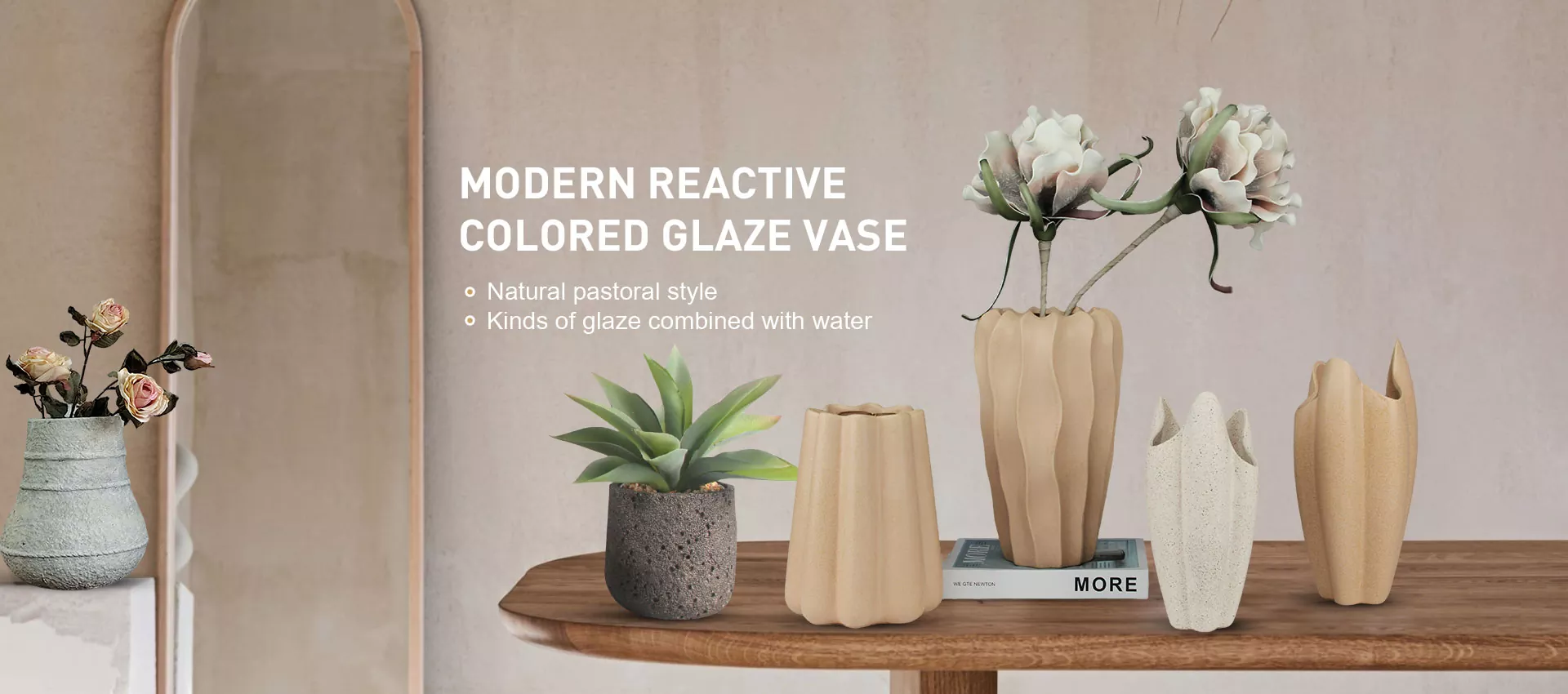 گلدان سرامیکی تزئینی