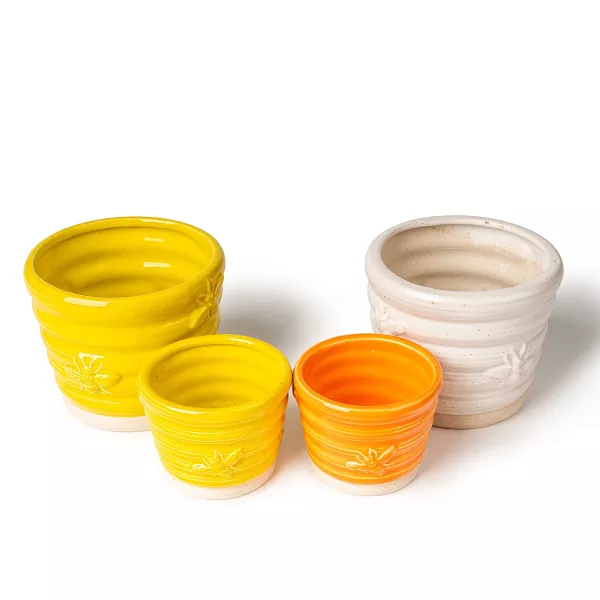 شیشه شمع سرامیکی موم زنبور عسل