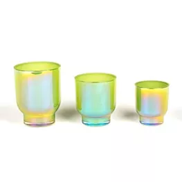 نگهدارنده شمع شیشه ای رنگی گرادیان