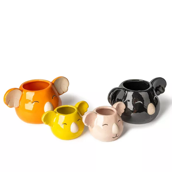 شمع گیر سرامیکی به شکل کوالا