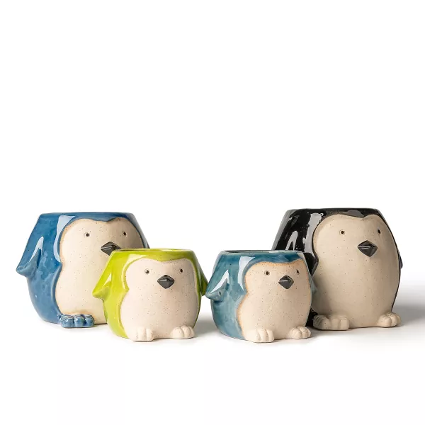 شمع گیر سرامیکی به شکل پنگوئن شمع گیر سرامیکی به شکل پنگوئن