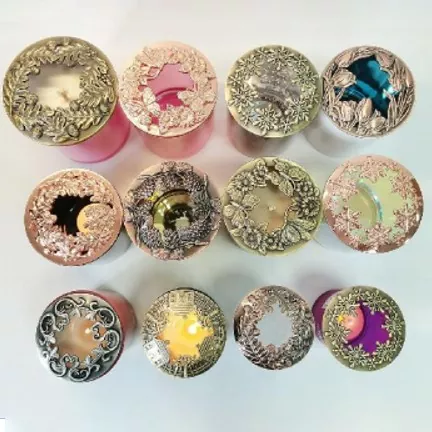 درب شیشه شمع آهنی توخالی جهانی